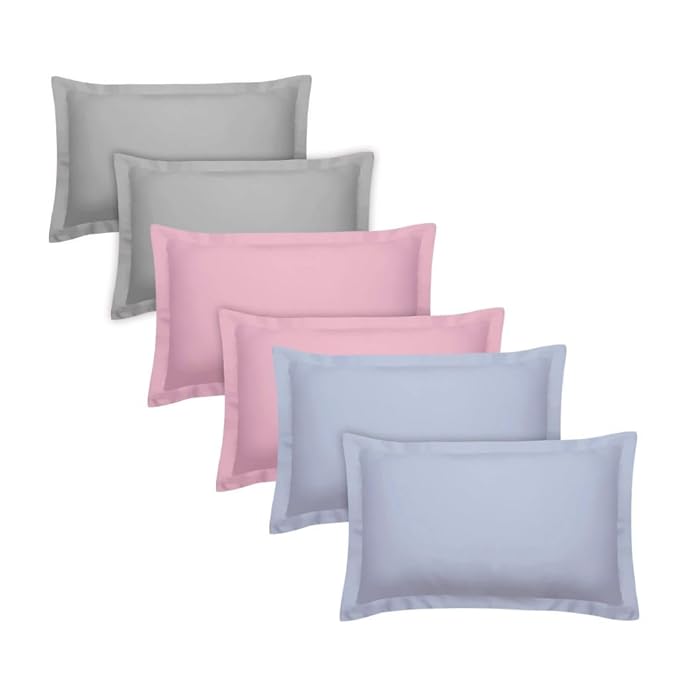 bien LIVING 100% COTTON PILLOW COVER SET of 3