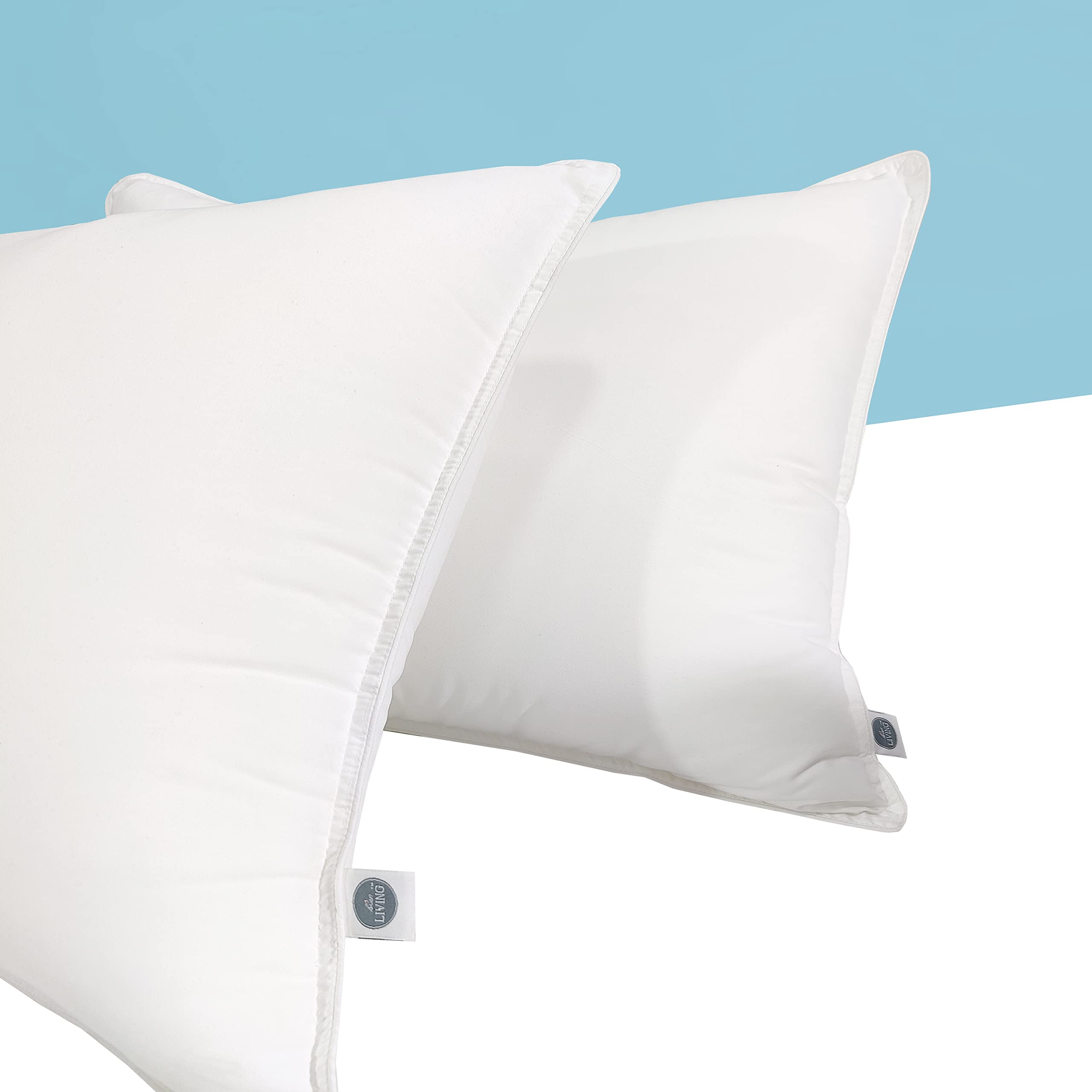 Down Alternative, Soft Microfiber Pillow, White
