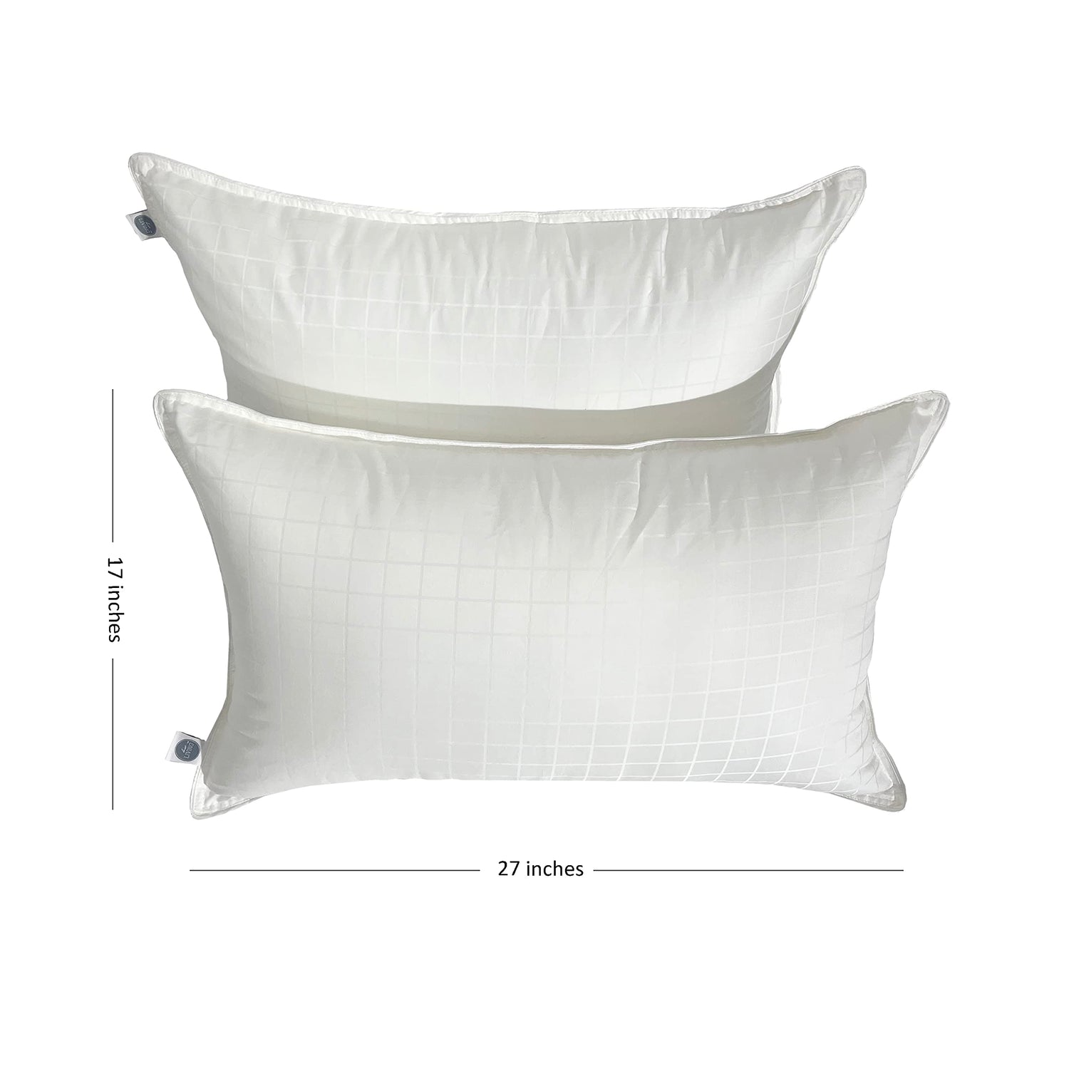 Pristine Pillow, Soft Microfiber Pillow, White