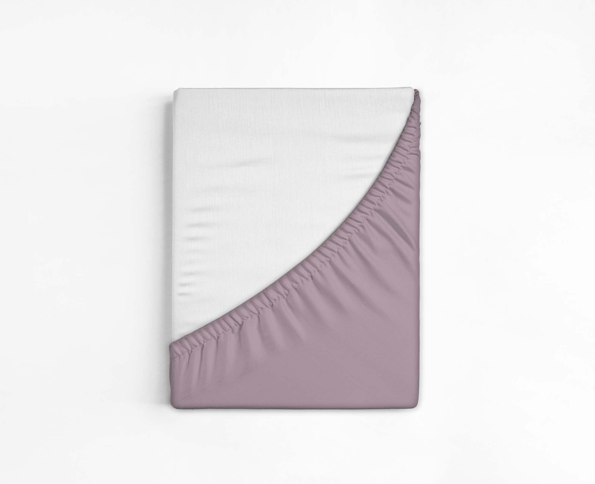 100% cotton - Fitted Bed Sheet - Lilac