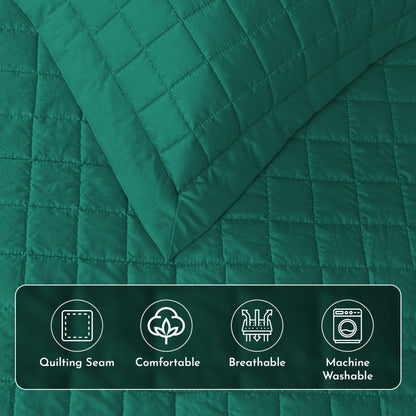 Coverlet Single / Double, Teal