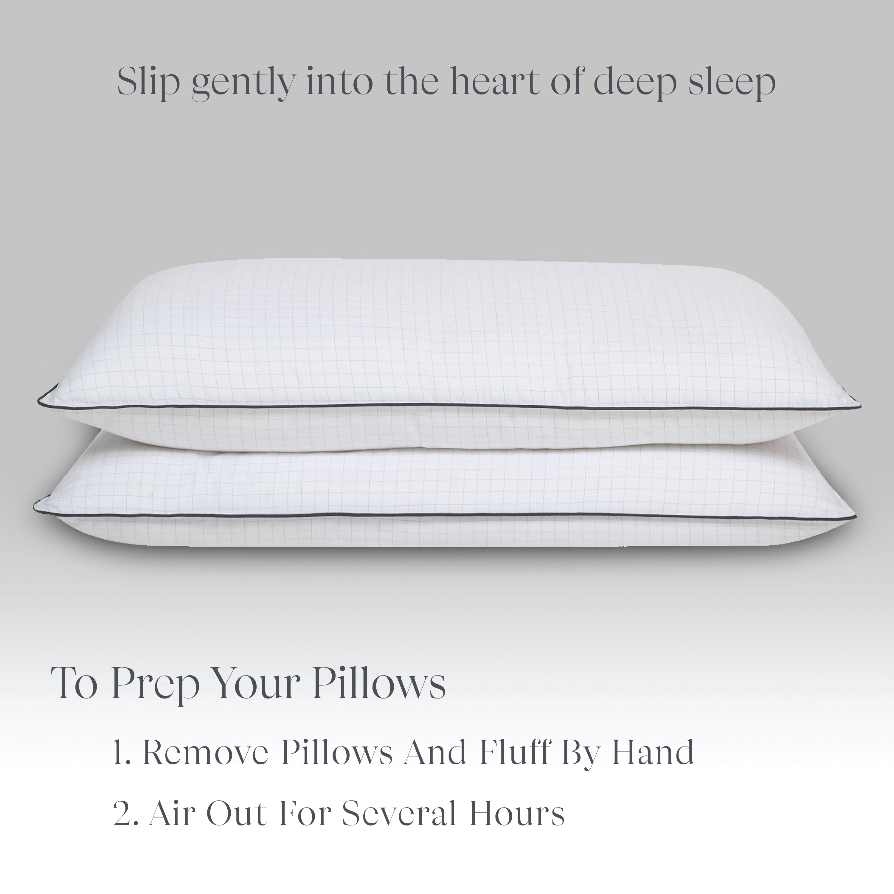 Anti-Stress, Soft Microfiber Pillow, White