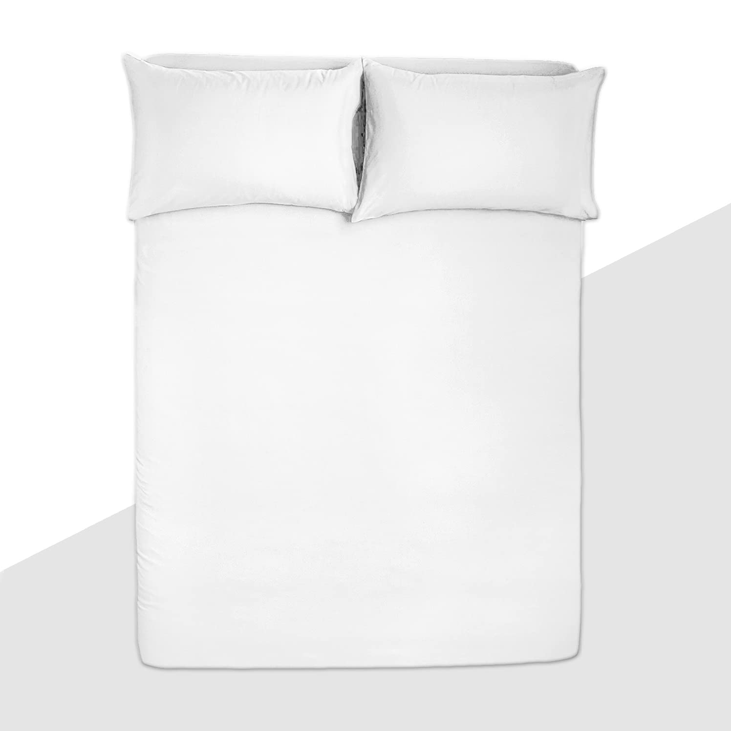 Bedsheet Single / Double Bed, White