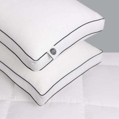 Plush Firm Pillow , White (Pack of 2)