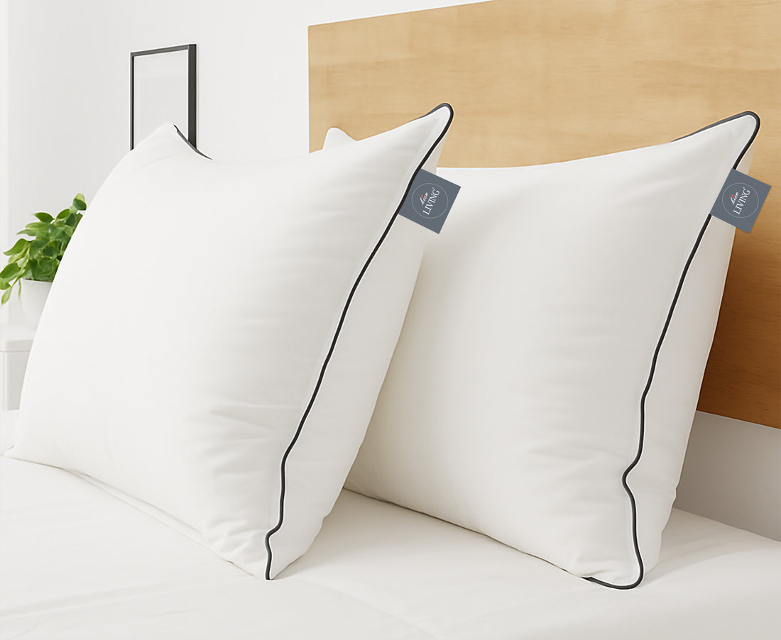 Plush Pillow, Soft Microfiber Pillow, White