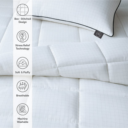 White Story Anti Stress Duvet