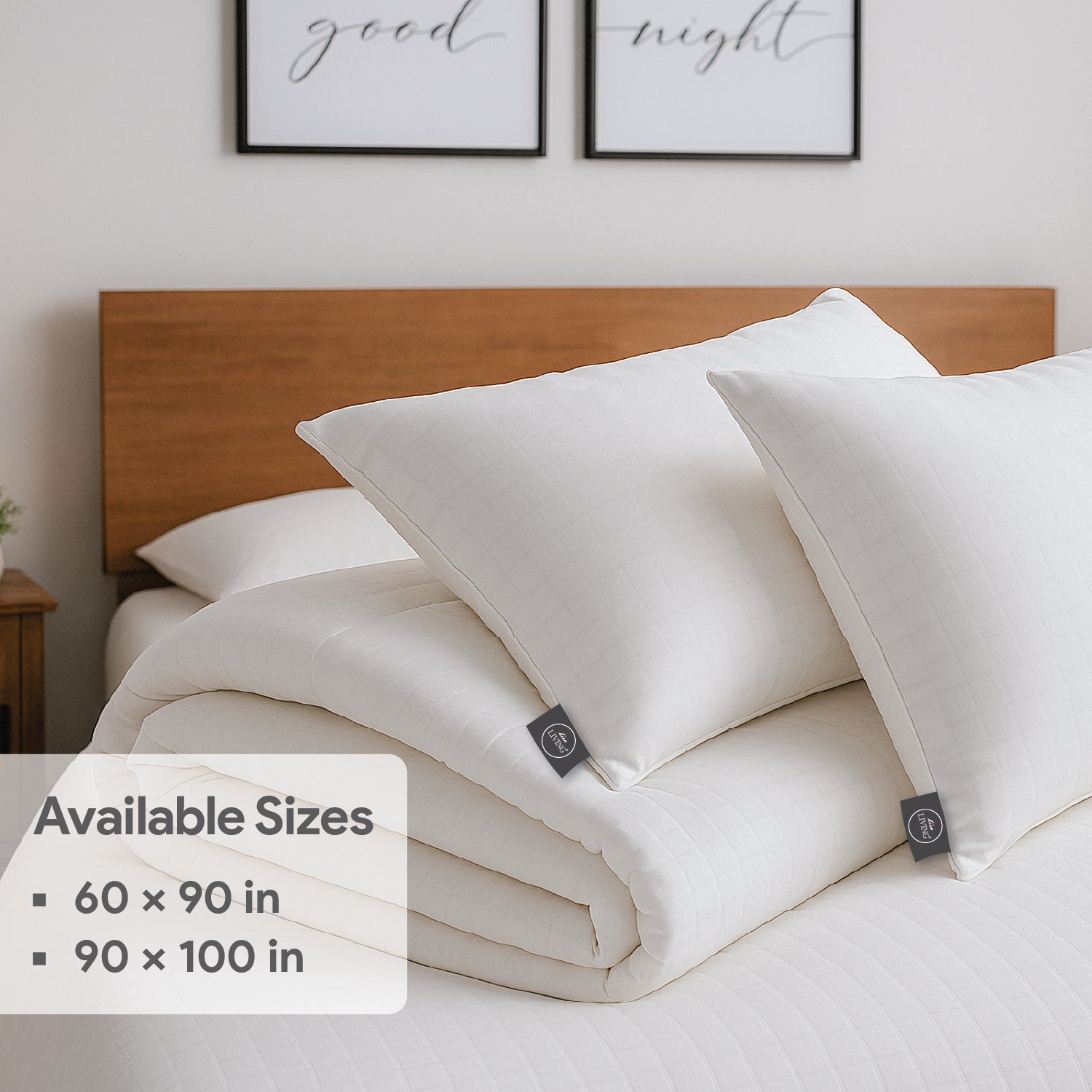 White Story Regency Check Duvet