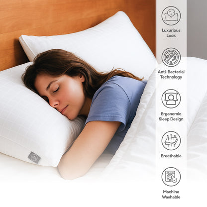 White Story Regency Check Duvet