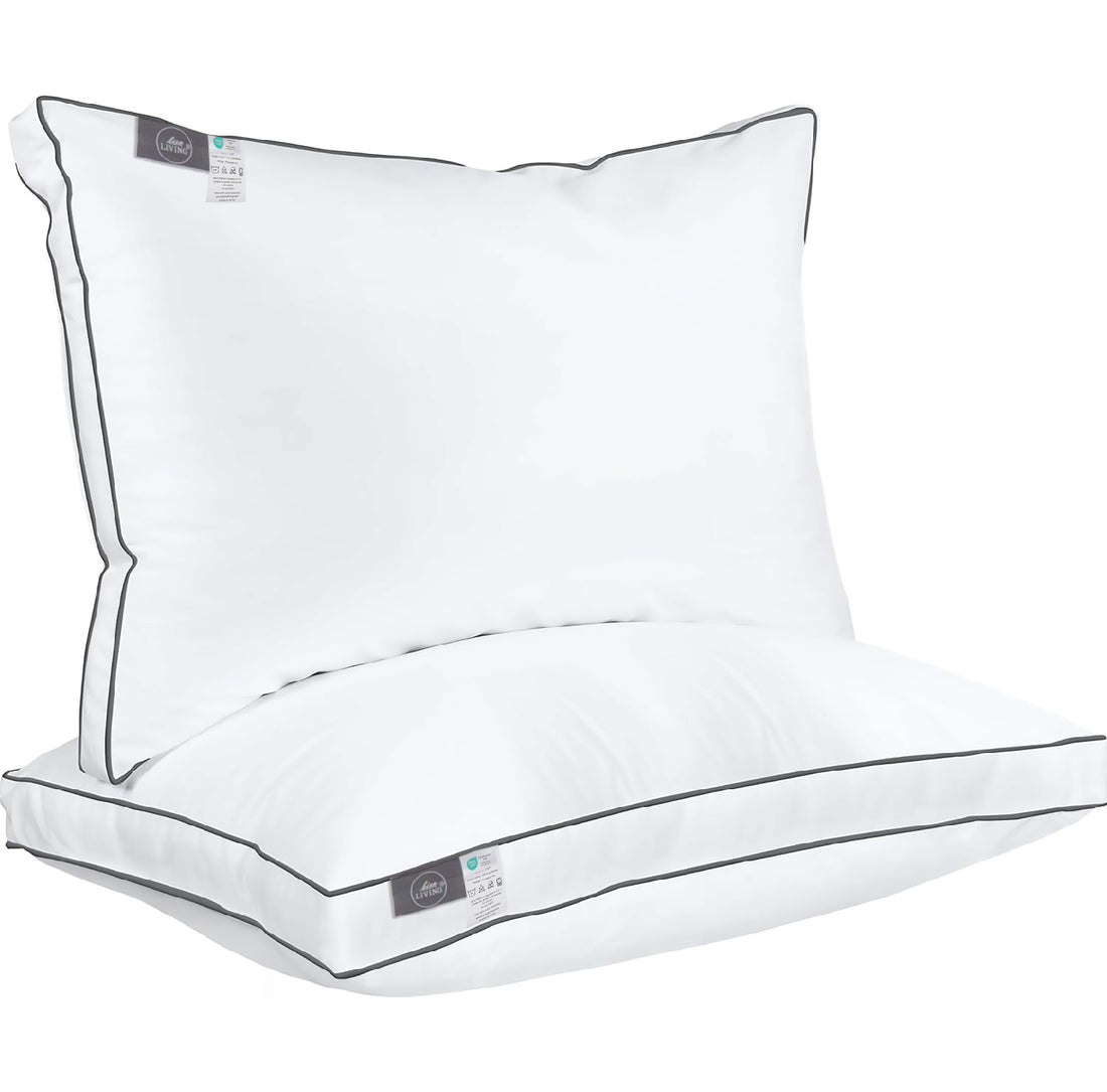 Plush Firm, Firm Microfiber Pillow, White
